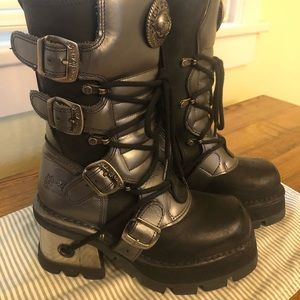 New Rock Boots Gothic Punk Biker